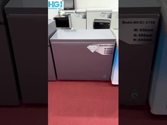 HGI Auftauen Schnellkühlen 200L Brust Gefrierschrank Oberöffnung Tür Kleine Tiefkühlschränke