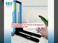 Aufzugsausrüstung 1 Tonnen kleiner Teleskop-Forklift zum Verkauf