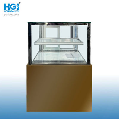 Mini angepasste Glastür Anzeige Chiller Kühlschrank Schrank Kuchen Schaufenster Hcs-08f