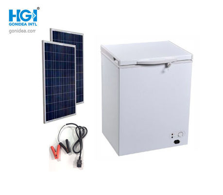 Batteriebetriebenes Tiefkühltruhe Solar-24V Gonidea 150AH mit Verschluss und Schlüssel