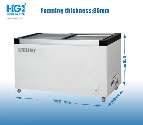 SASO-CER tiefe Tür CFC des Kasten-Gefrierschrank-Thermostat-378 des Liter-2 frei
