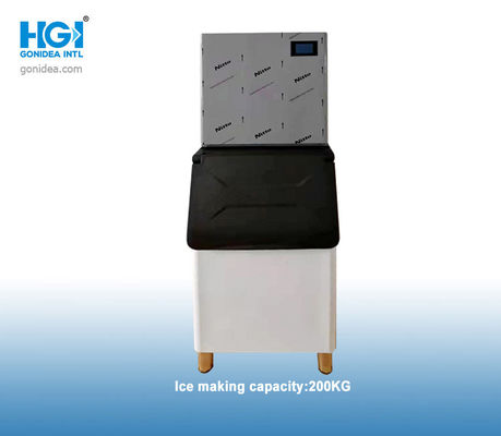Handelseis-Block R600a 200kg/24h, der Maschinen-Würfel-Kühlbox 1100W macht