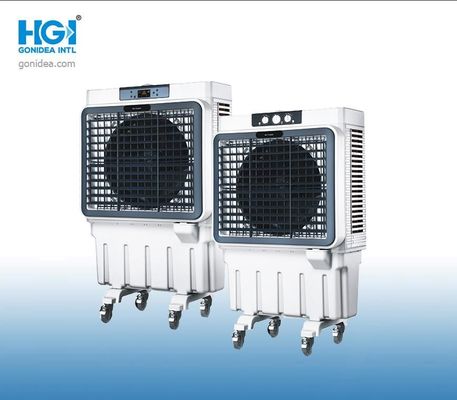 75 Liter-Wasser-Luft-Ventilator-portierbare Luftkühler-Vertikalen-blaue Farbe
