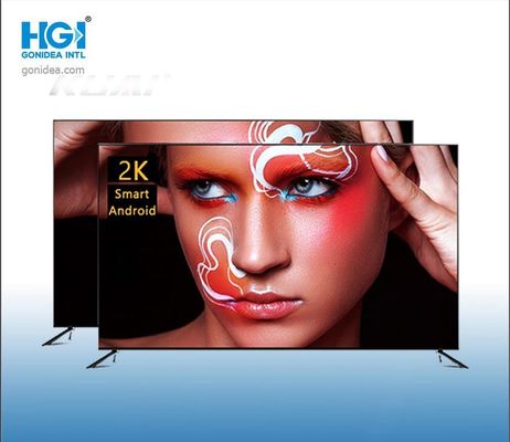 2K Anzeigen-Monitor 43 Zoll-Flachbildschirm Fernsehen Smart LED LCD