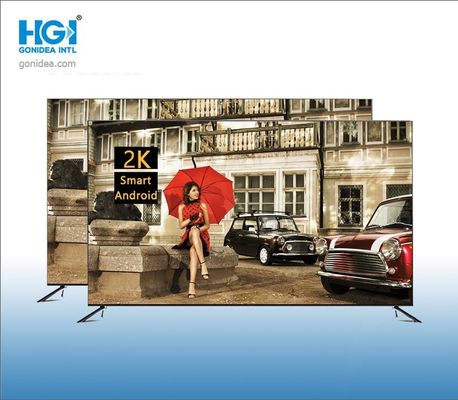 Blaues Zahn LED Fernsehflachbildschirm 4K LED Smart Fernsehen 65 Zoll
