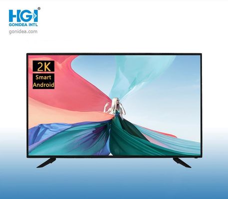 HD 32 Zoll LCD-Fernsehen mit doppeltem Glasfernsehen des schirm-2K 4K LED