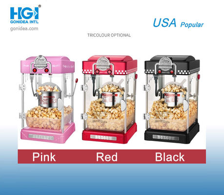 Handels-Mini Electric Popcorn Machine Shockproof